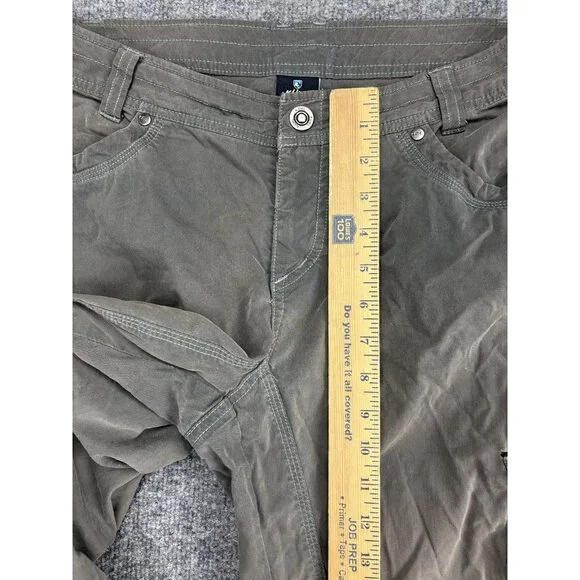 Kuhl Legendary Cargo Pants Womens 10 Brown Convertible Hiking Outdoor Trail - Picture 4 of 12